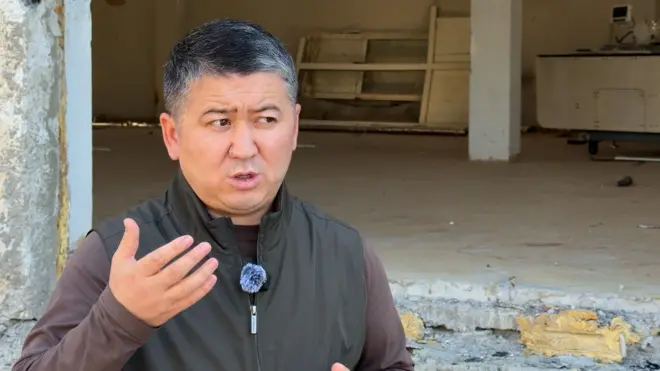 УКМКнын кысымы менен мүлкүн мамлекетке өткөрүүгө мажбур болгонун айткан ишкер Азимкул Жолдубаев