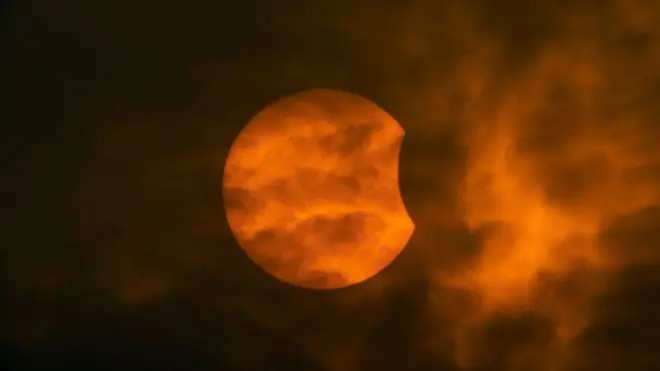 खग्रास सूर्यग्रहण