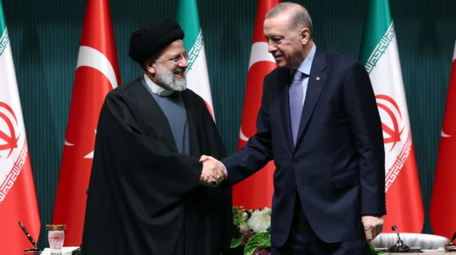 ابراهیم رئیسی و رجب طیب اردوغان