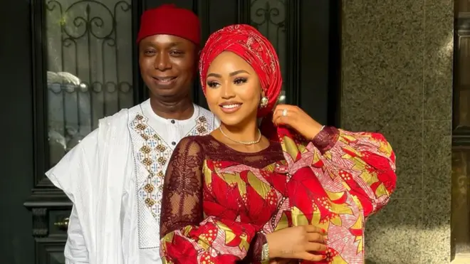 Ned Nwoko and Regina Daniels