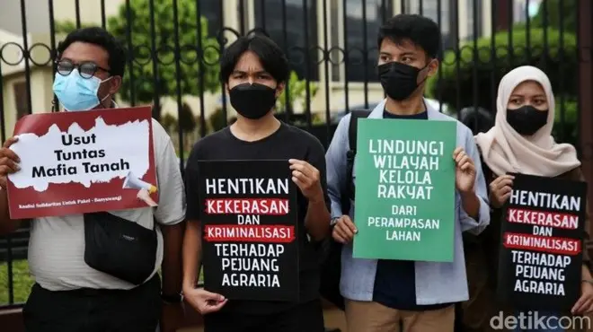 Konflik tanah di Desa Pakel, Banyuwangi