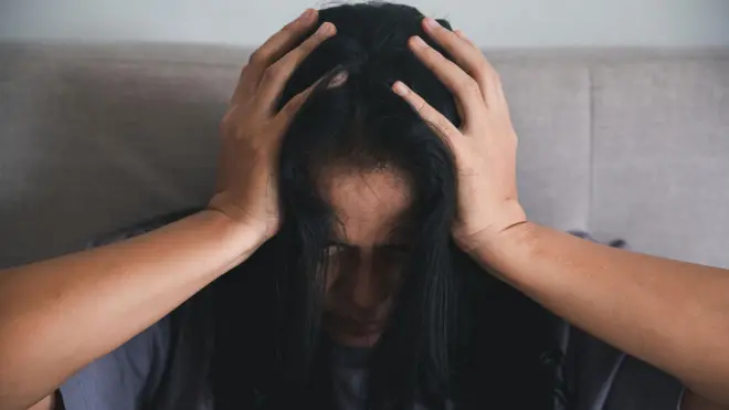 Ilustrasi pengidap skizofrenia