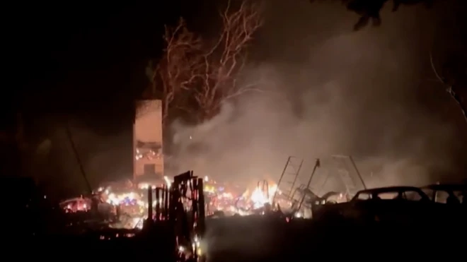 هاوایی - آتش سوزی