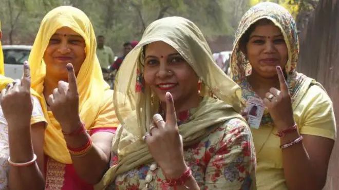 महिला मतदाता