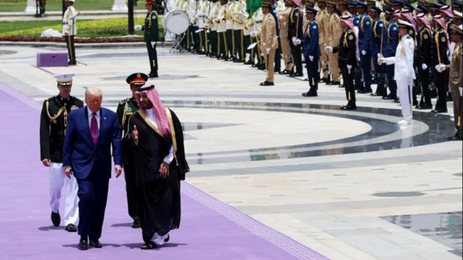 محمد بن سلمان وترامب