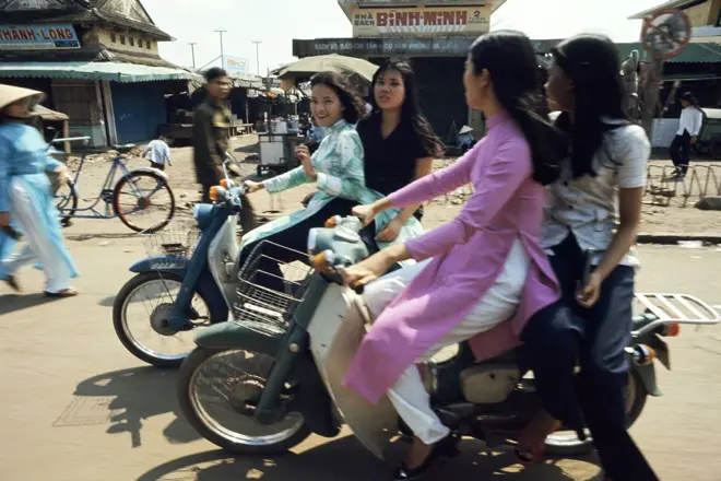 Đường phố Sài Gòn năm 1972