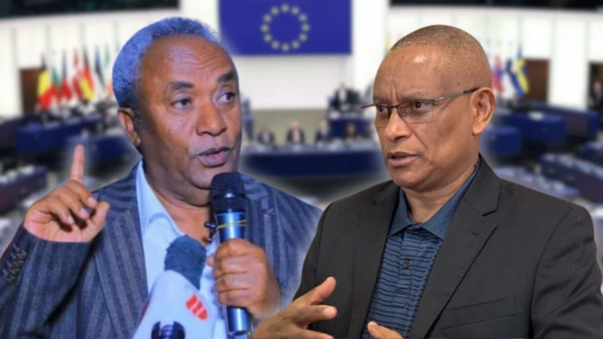ፕረዚደንት ታደሰ ምስ ደብረፅዮን ገብረሚካኤል (ዶ/ር)