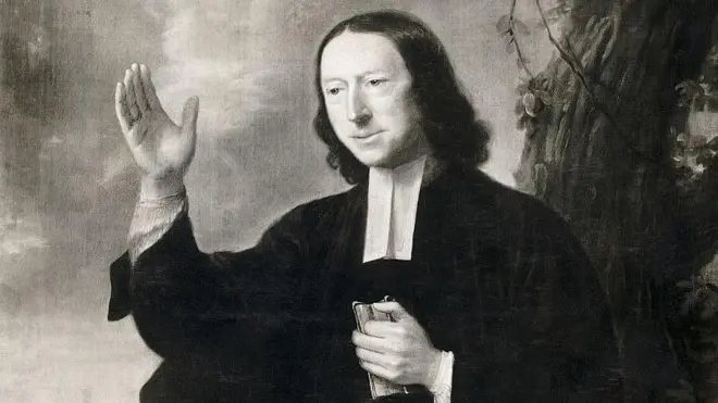 Retrato de John Wesley (1703-1791), pintado por Nathaniel Hone em 1766