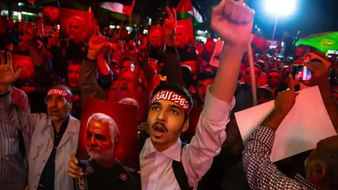 En Irán se celebró el ataque de Hamás a Israel.