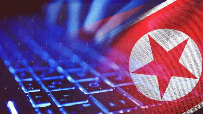 የሰሜን ኮሪያ ሰንደቅ ዓላማ እና ኮምፒውተር