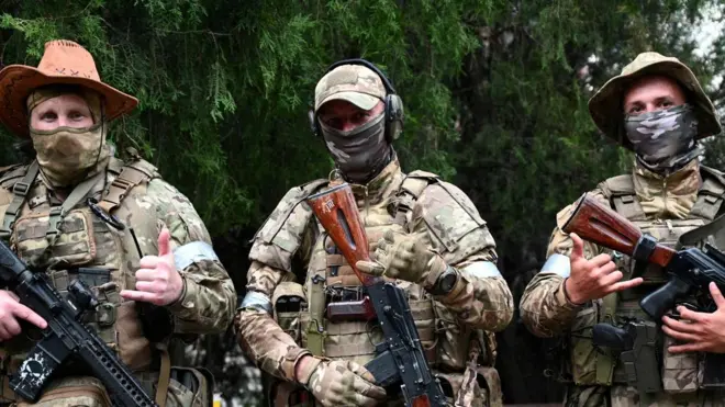 Наемники ЧВК Вагнер