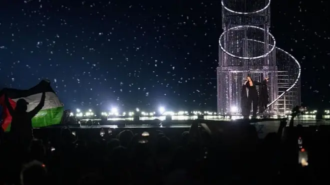 مشاركة إسرائيل في مسابقة يوروفيجين أثارت جدلا بسبب الحرب في غزة 