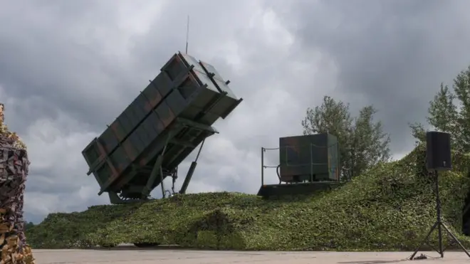 одна из систем Patriot, полученных Украиной