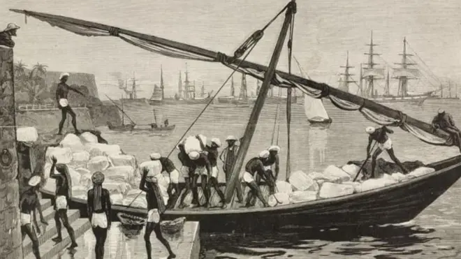 పడవ, కూలీల ఫోటో