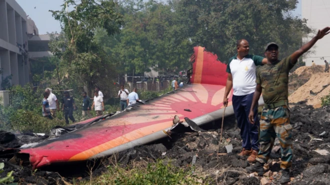 अहमदाबाद विमान अपघात