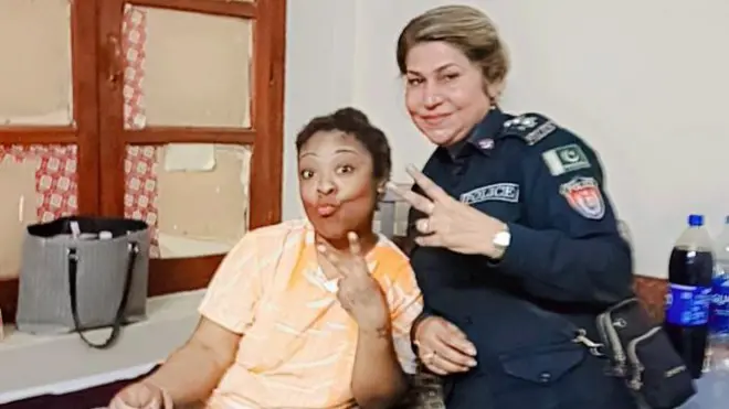 پاکستان پہنچنے والی امریکی خاتون اونیجا