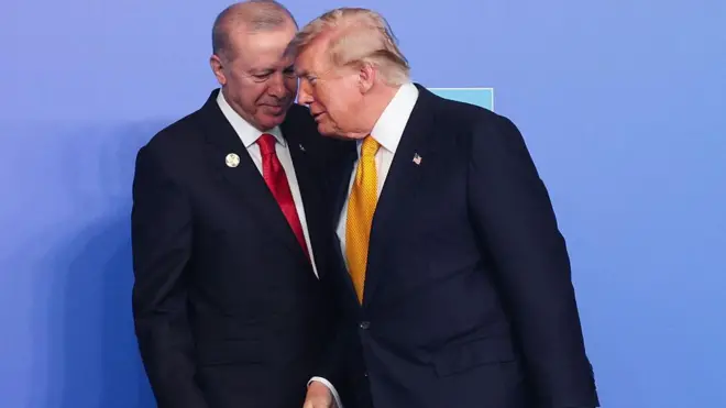 erdogan, Trump