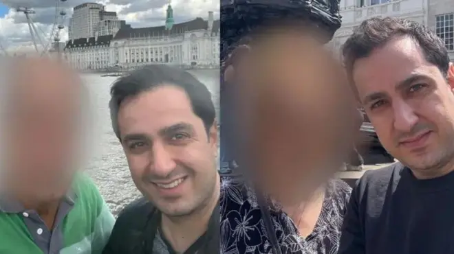 Parham Ghobadi wa Idhaa ya Kiajemi ya BBC ameshindwa kuwashawishi wazazi wake kuondoka Tehran; nyuso zao zimekuwa na ukungu ili kulinda utambulisho wao endapo watalipizwa kisasi na taifa la Iran.