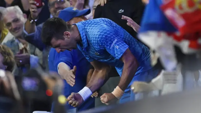 جوکوویچ ۱۰ بار به فینال اوپن استرالیا رسیده و در تمامی آن‌ها برنده شده است