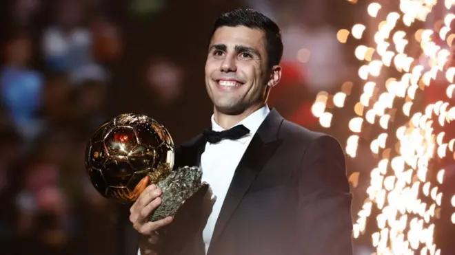 Rodri wins Ballon d'Or
