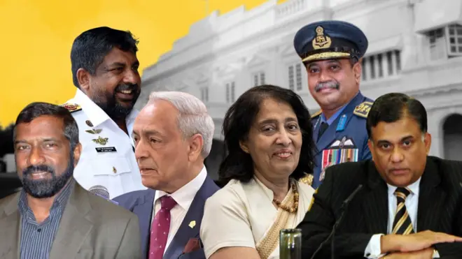 Images of officials who have been recalled.