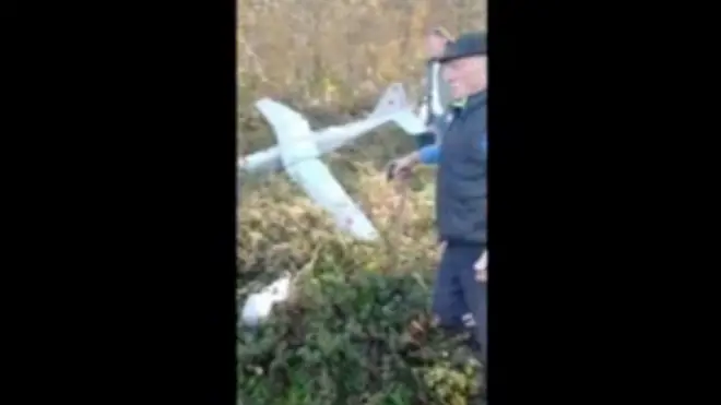 İHA'nın görüntüsü