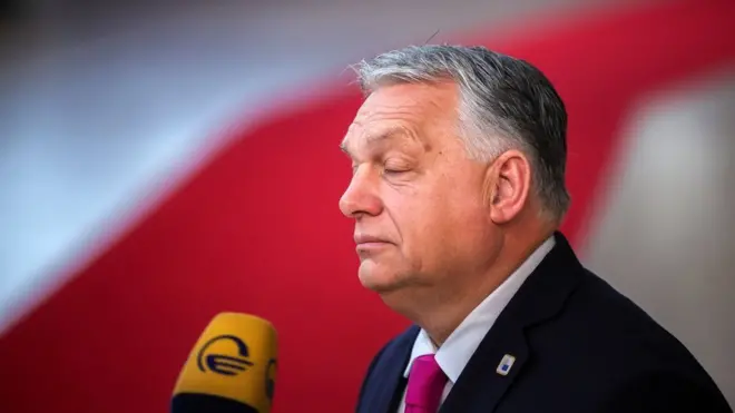 Umushikiranganji wa mbere wa Hongrie Viktor Orban i Brussels ejo ku wa kane 