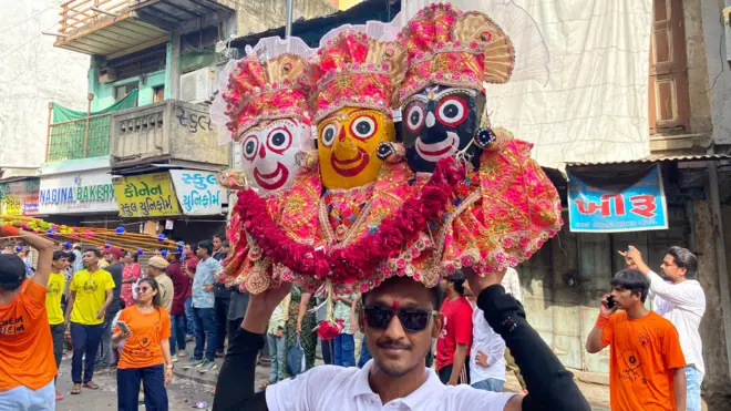 બીબીસી ગુજરાતી રથયાત્રા અમદાવાદ રાજકોટ ભગવાન જગન્નાથ 