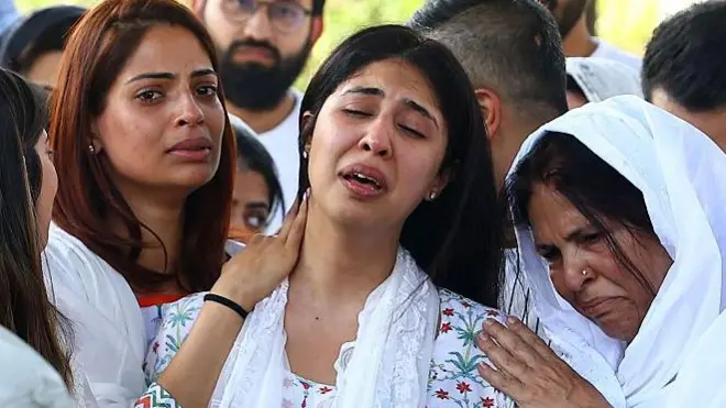 पहलगाम हमले में मारे गए टूरिस्ट जयपुर के नीरज उधवानी का ग़मगीन परिवार