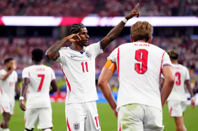 راشفورد يعزز تقدم إنجلترا بهدف رابع أمام كرواتيا