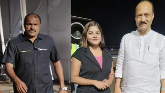 फ्लाईट अटेंडंट पिंकी माळी आणि बॉडीगार्ड विदीप जाधव