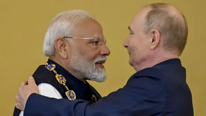 مودی، پوتن