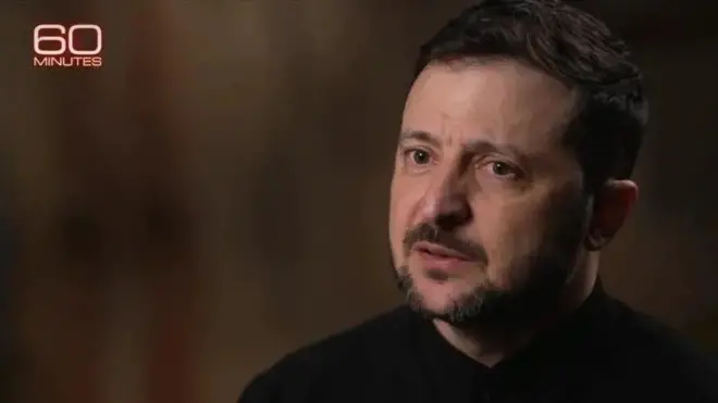 Зеленский. Кадр из передачи