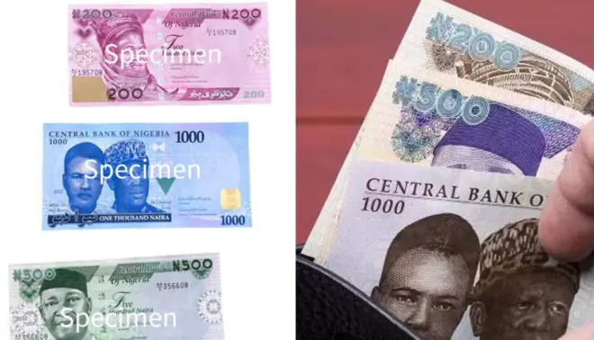 Owo tuntun ati owo Naira atijọ