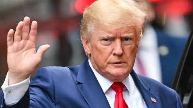 دونالد ترامپ، رئیس جمهوری سابق آمریکا