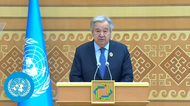 Barreessaa Olaanaa Dhaabbata Biyyoota Gamtoomanii Antooniyoo Guteereez