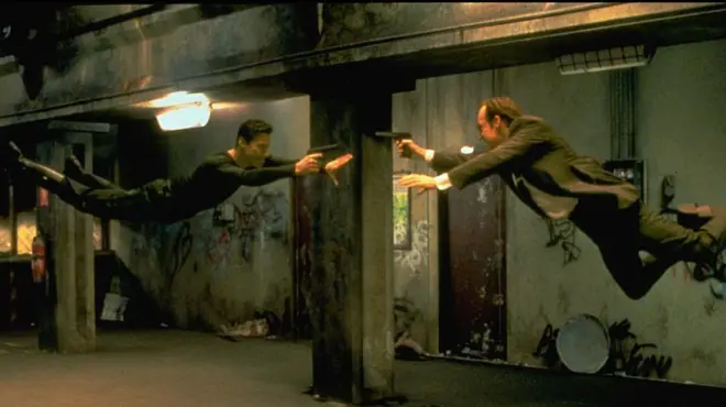 Imagen de la película "Matrix"
