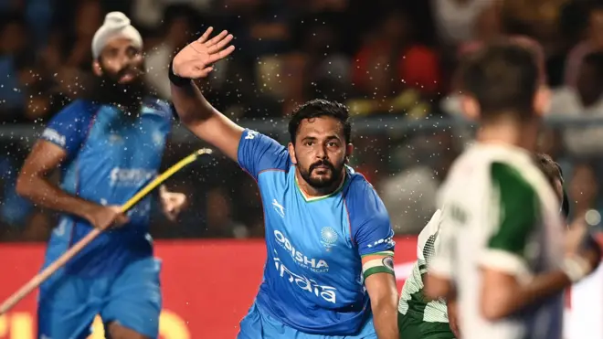 भारतीय हॉकी टीम के कप्तान हरमनप्रीत सिंह