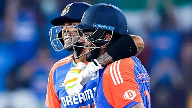 सूर्य कुमार यादव और संजू सैमसन