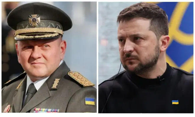 Залужний і Зеленський