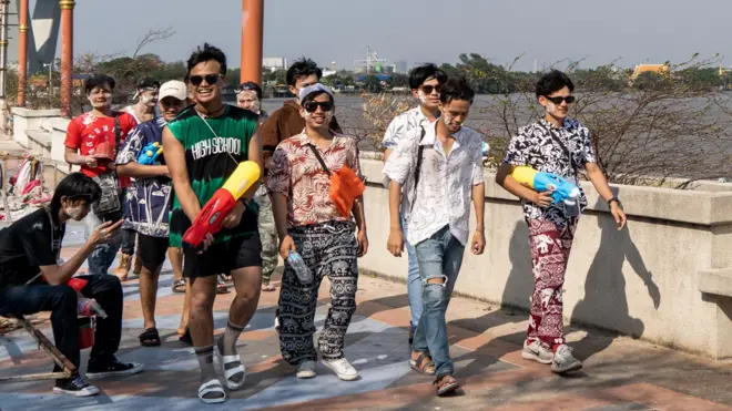 Songkran man