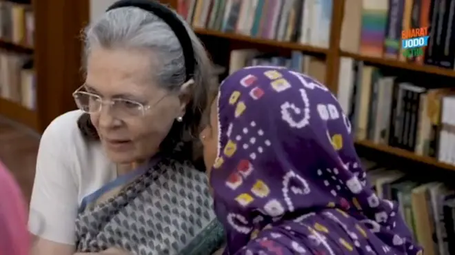 హరియాణ మహిళతో సోనియా