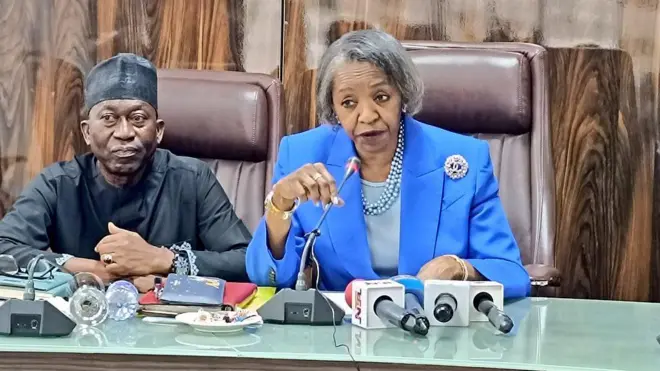 New INEC acting Chairman Agbamuche-Mbu