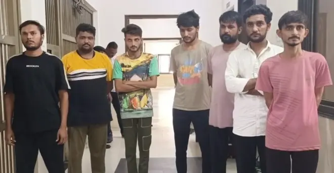 પકડાયેલા આરોપીઓ