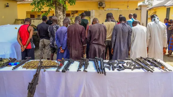 Aworan awọn ajinigbe niluu Abuja