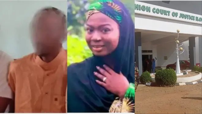 Aworan Bello, Hafsot, ati abawọle ile ẹjọ giga ilu Ilọrin.