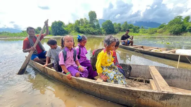 రైవాడ రిజర్వాయర్, సోలబొంగు, విద్యార్థులు, అల్లూరి జిల్లా, విద్యాశాఖ