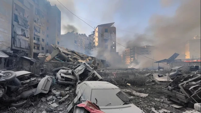 دمار في لبنان إثر قصف إسرائيلي