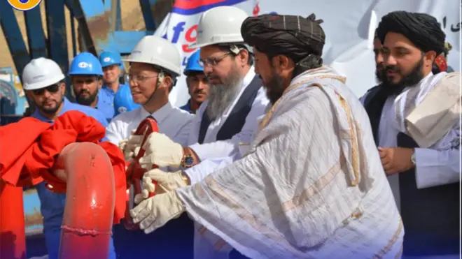 در حال اففتاح نفت در شمال