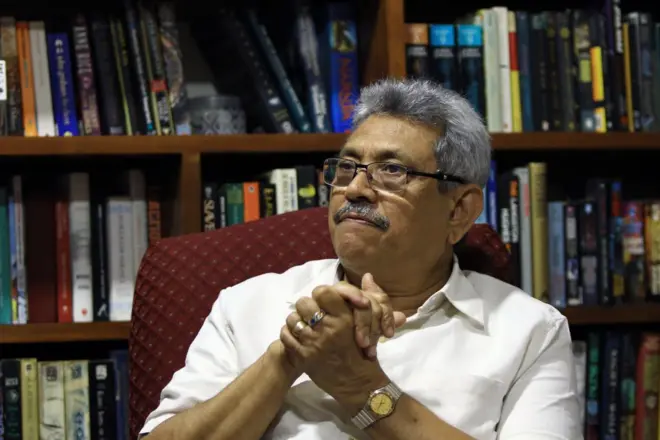 හිටපු ජනාධිපති ගෝඨාභය රාජපක්ෂ